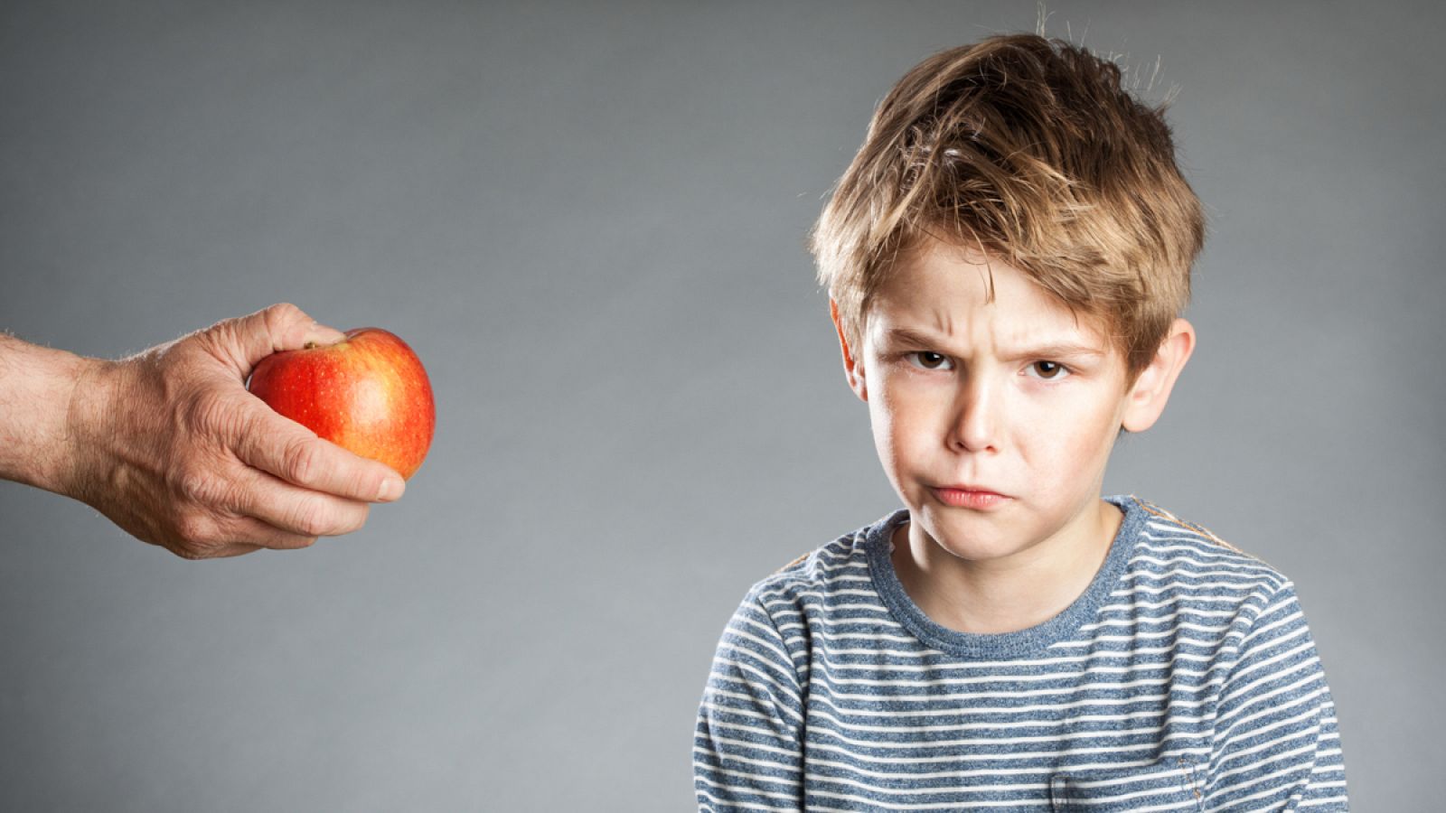 La cara del 'no' también sirve para mostrar énfasis en lo que se dice con palabras.