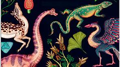 La historia de la evolución en un libro-ilustración de dos metros