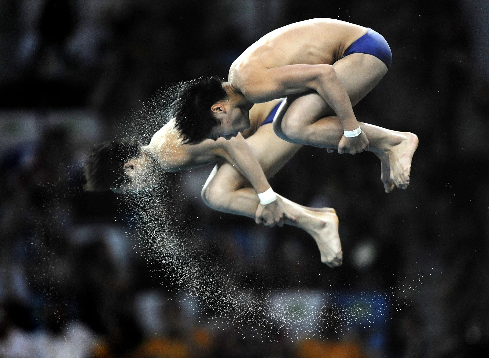 Lin and Huo perfectamente sincronizados.