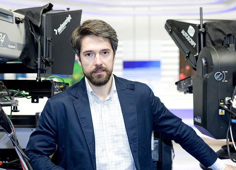 El corresponsal de TVE Carlos Franganillo, premiado por el Club Internacional de Prensa