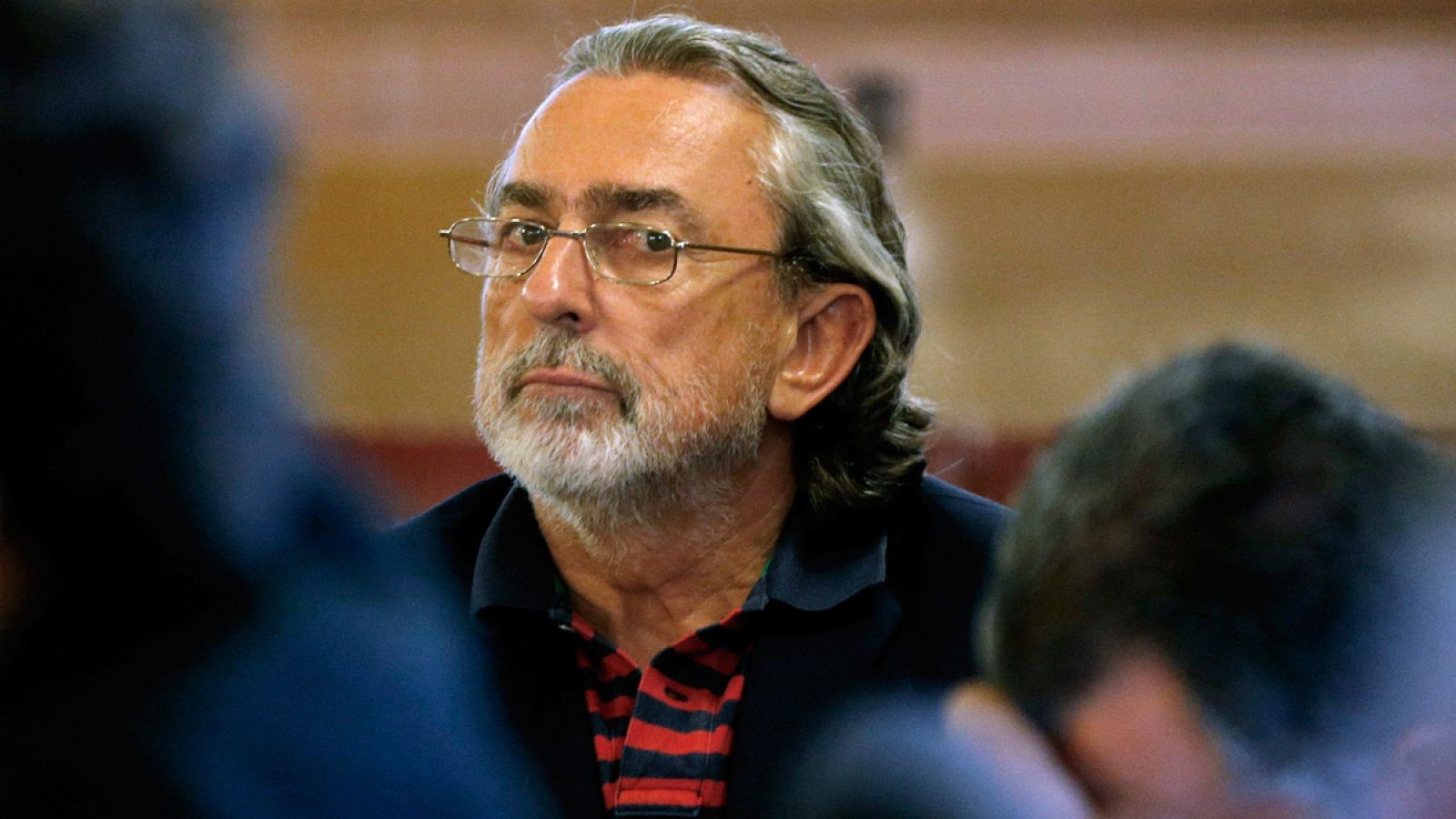 Francisco Correa, presunto cabecilla de la trama Gürtel, en el banquillo de los acusados.