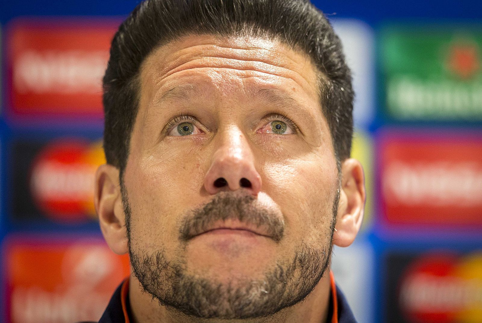 El entrenador argentino del Atlético de Madrid, Diego Simeone.