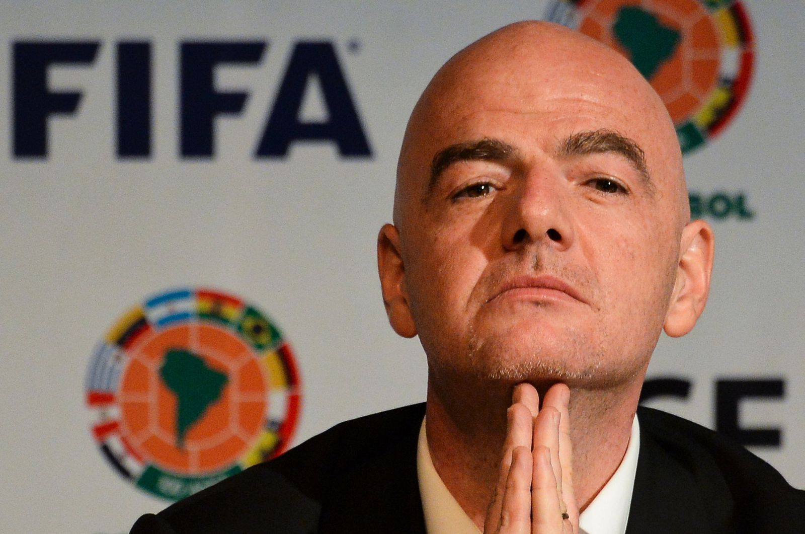 Foto de archivo del presidente de la FIFA, Gianni Infantino.