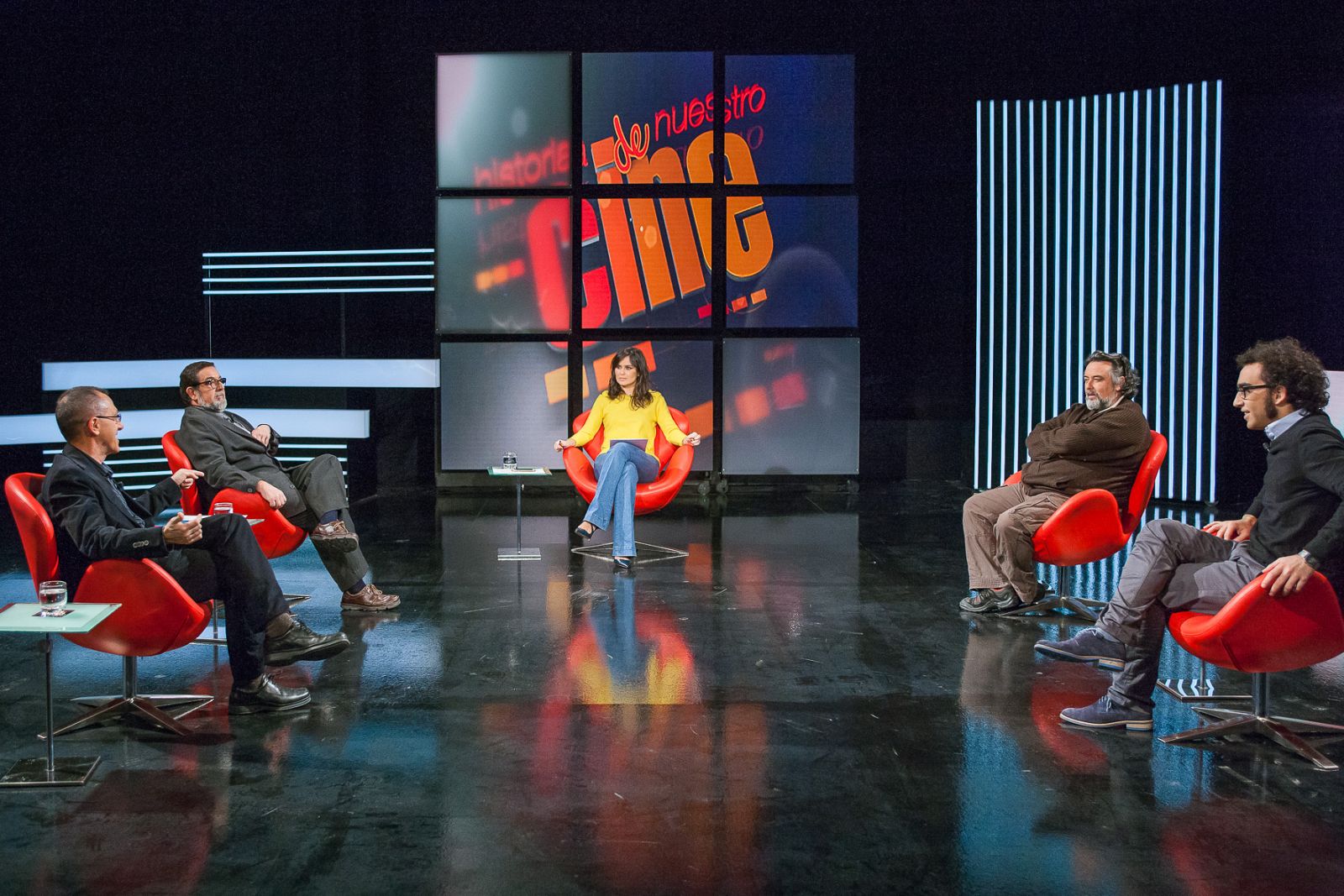 Coloquio sobre cine y teatro, en 'Historia de nuestro cine'