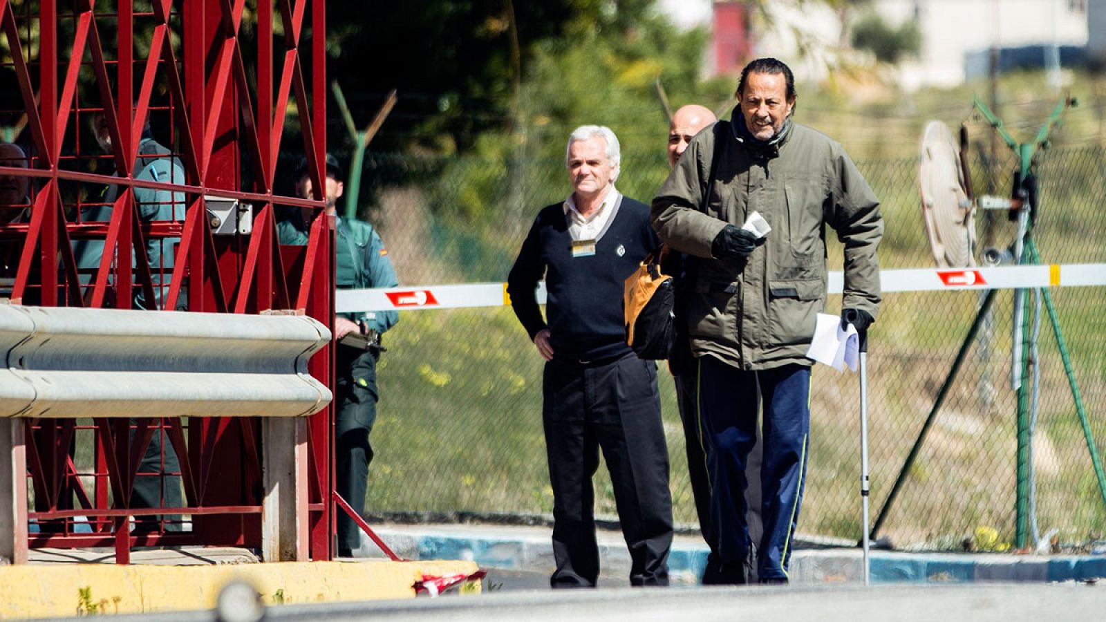 Julián Muñoz, de permiso de fin de semana
