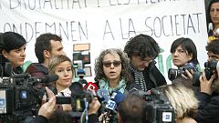 Los vídeos muestran que no había altercados cuando Quintana perdió un ojo por un pelotazo de los Mossos