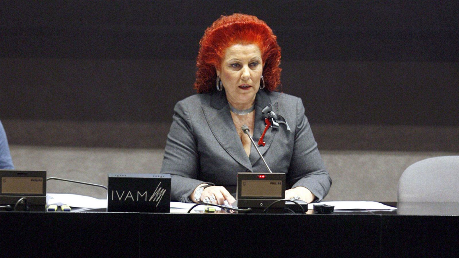 La exdirectora del Instituto Valenciano de Arte Modeno, Consuelo Císcar, en una imagen de archivo