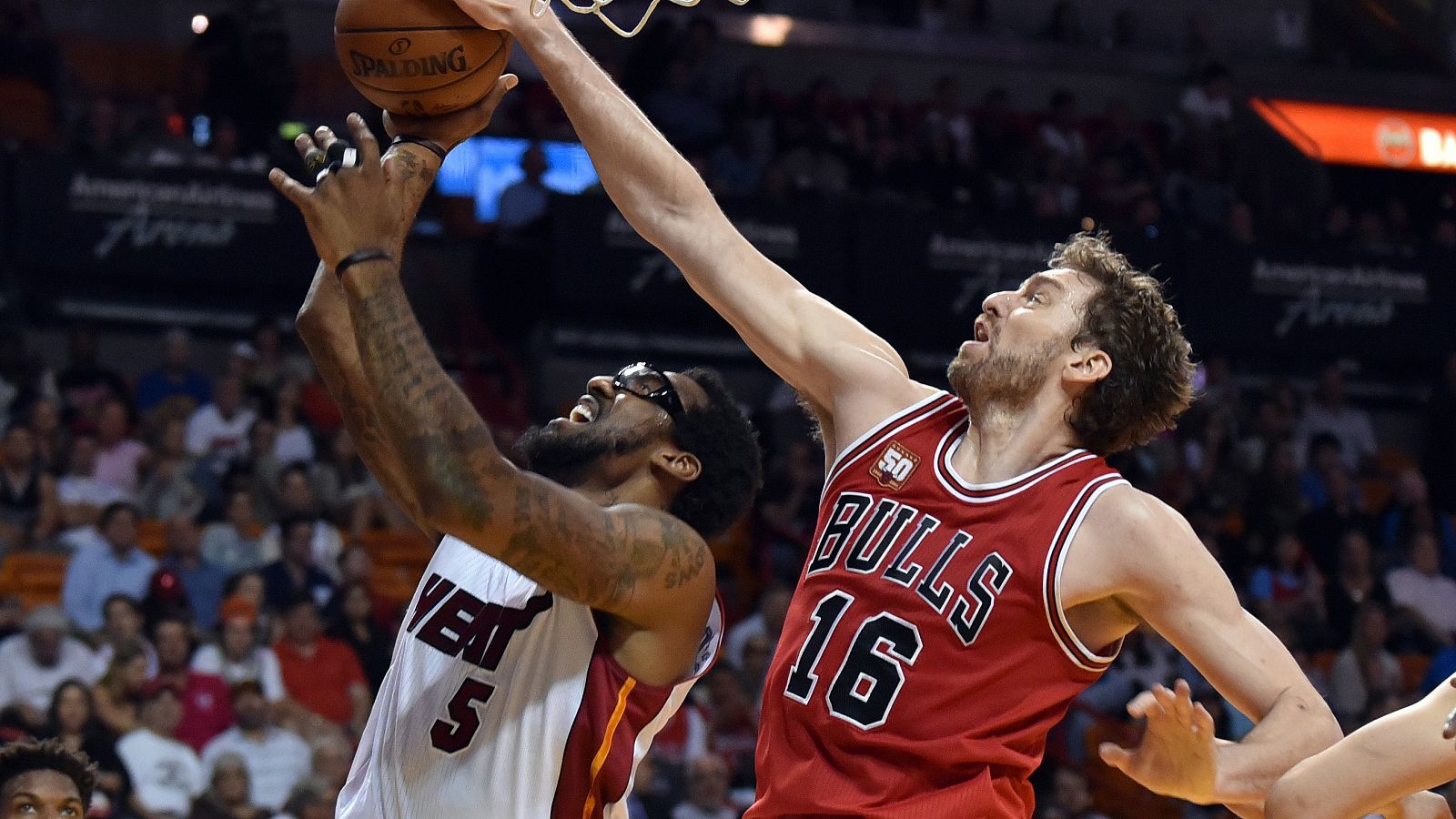 Pau Gasol, contra los Heat