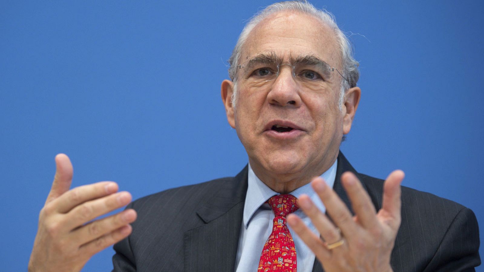El secretario general de la OCDE, Ángel Gurría