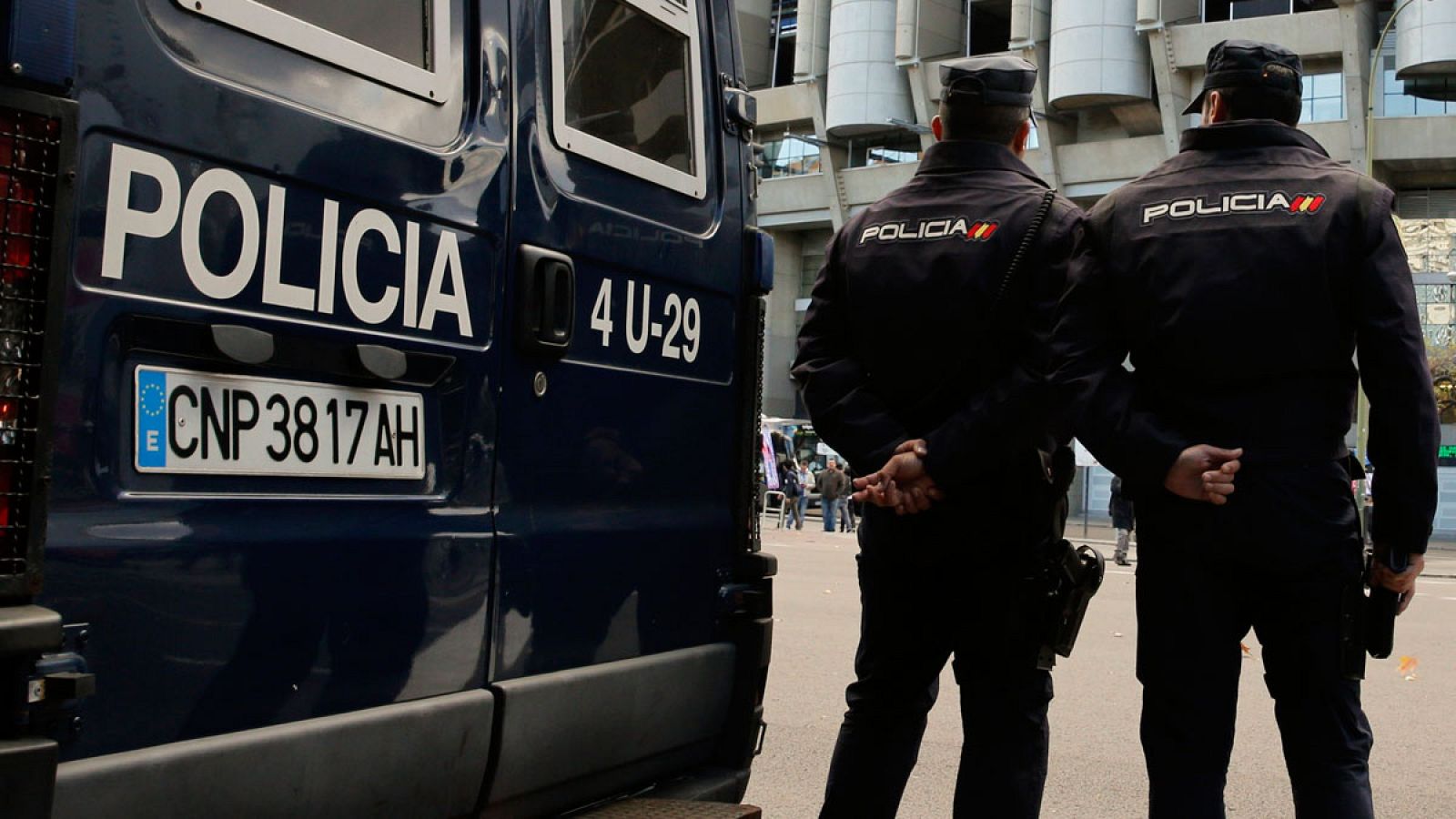 Imagen de archivo de agentes del Cuerpo de Policía Nacional