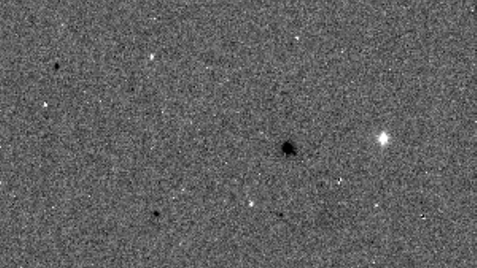 La primera fotografía de ExoMars muestra una porción del cielo seleccionada al azar, cercana al polo celeste sur.