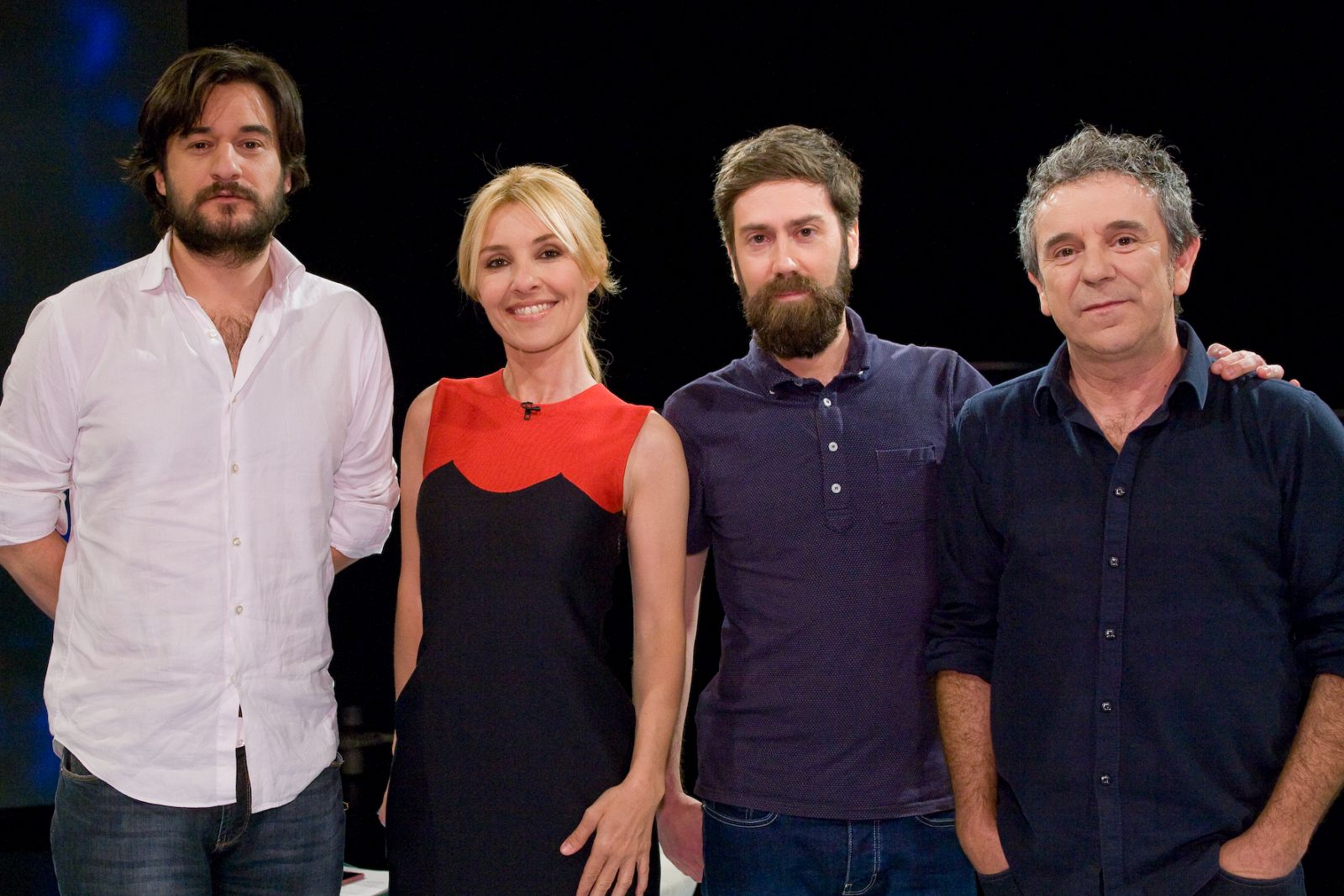 Manuel Jabois, Cayetana Guillén Cuervo, Alejandro Marzoa y Miguel de Lira en 'Versión Española'