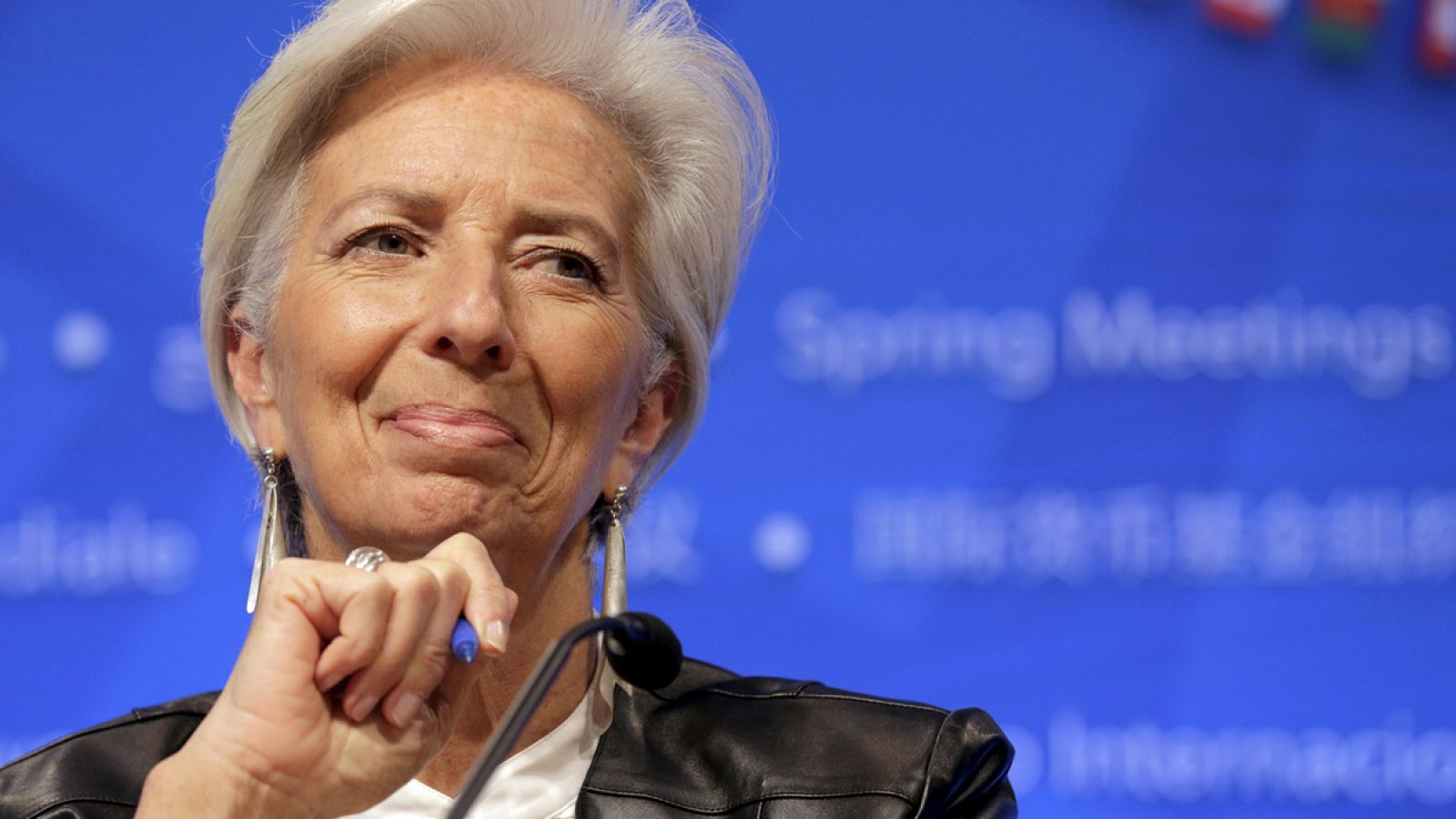 La directora del Fondo Monetario Internacional (FMI), Christine Lagarde