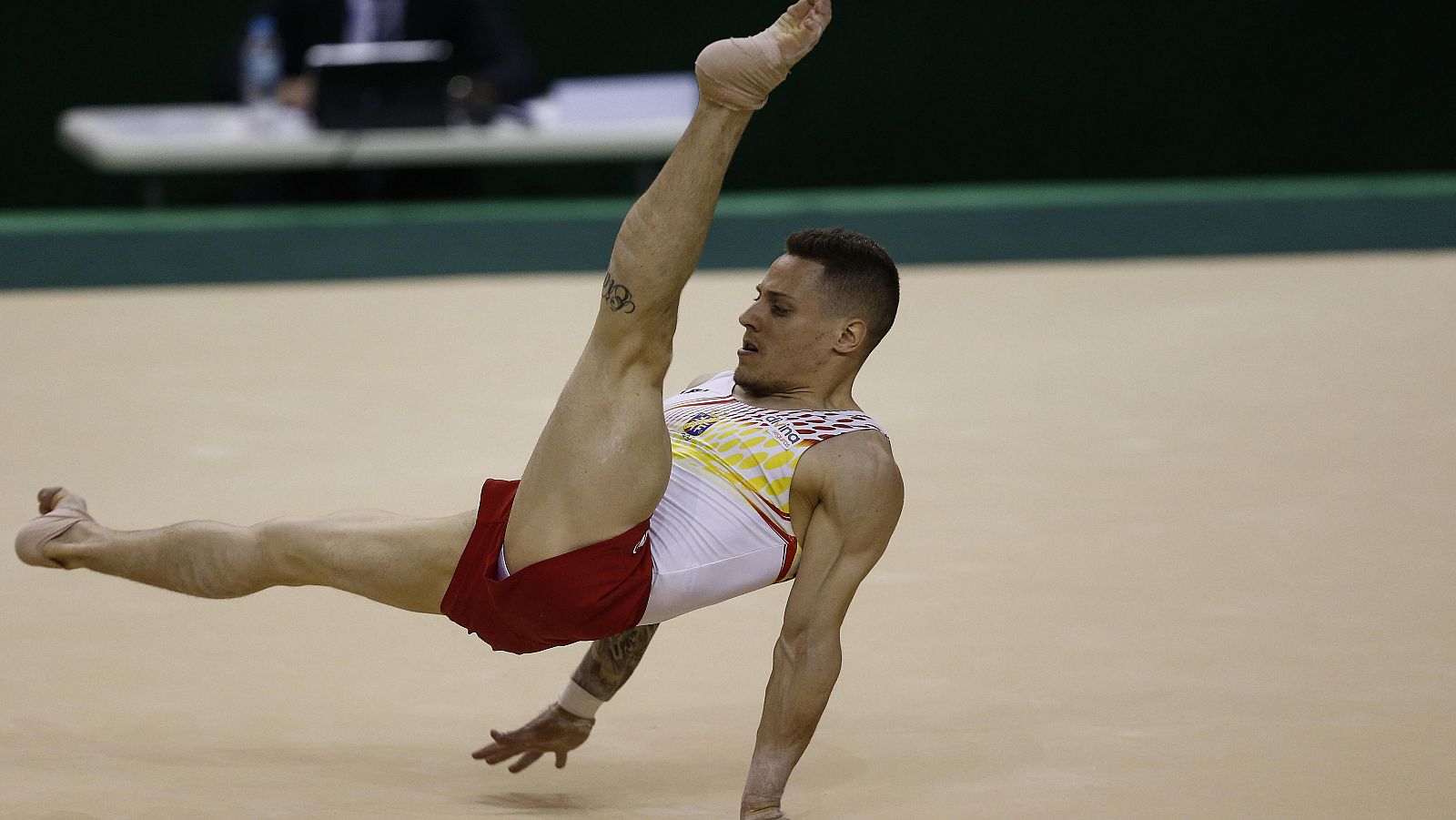 El equipo español de gimnasia artística masculina queda fuera de los Juegos