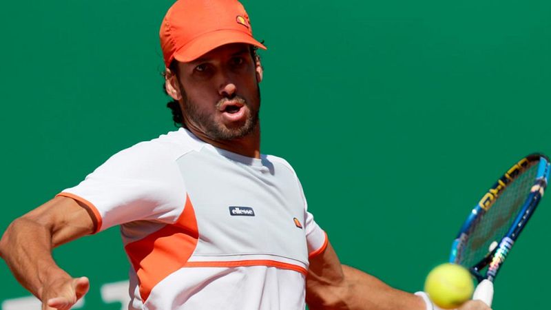 Los tenistas espa�oles, con el Madrid Open