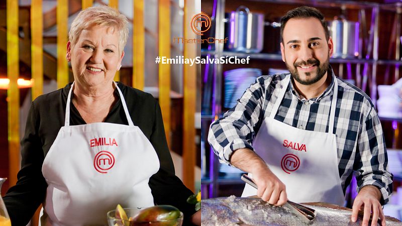 Emilia y Salva visitan este jueves 'S�, Chef'�Env�a tu pregunta con #EmiliaySalvaS�Chef!