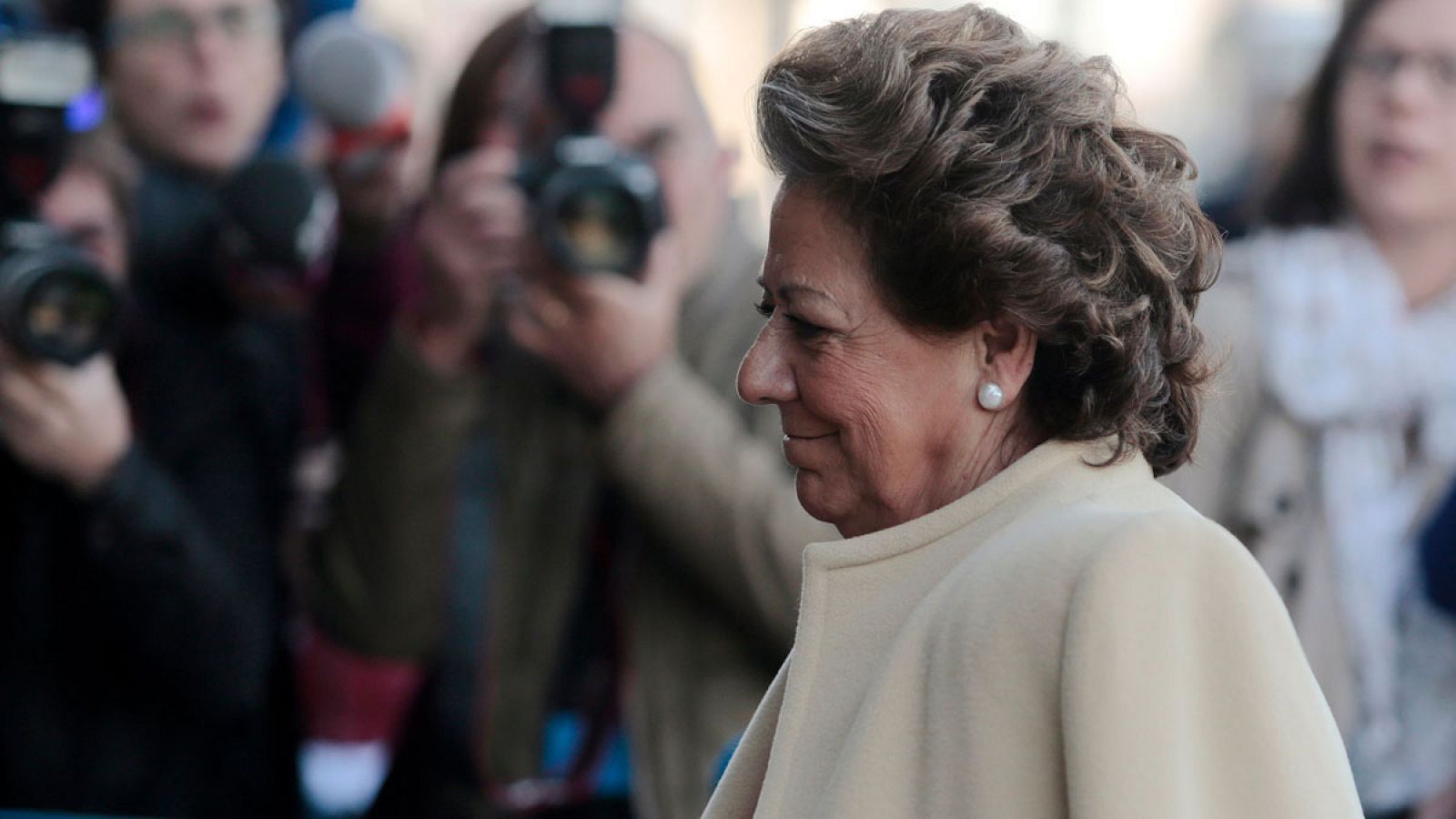 La exalcaldesa de Valencia y senadora Rita Barberá