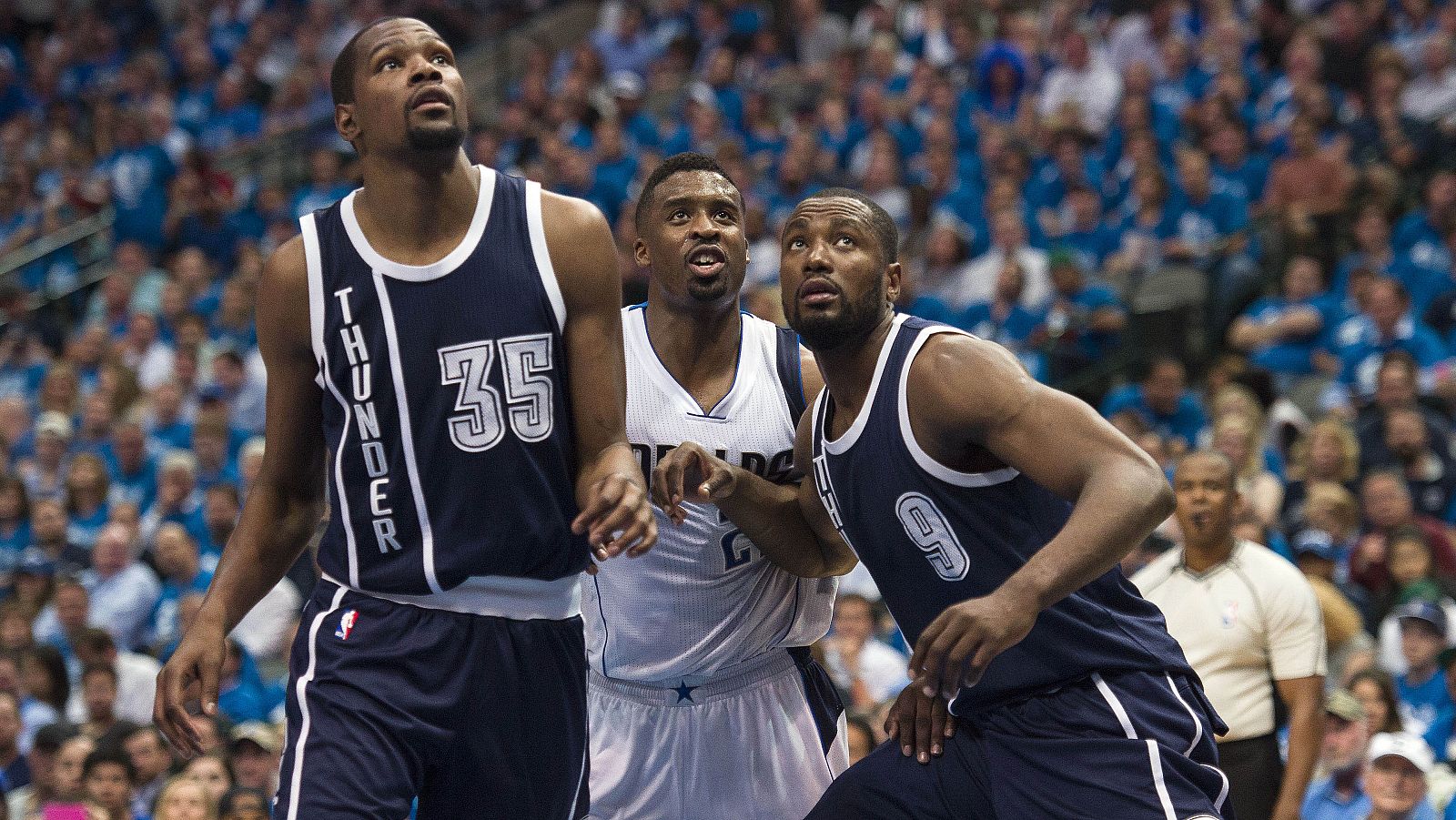 Durant e Ibaka, ante Dallas