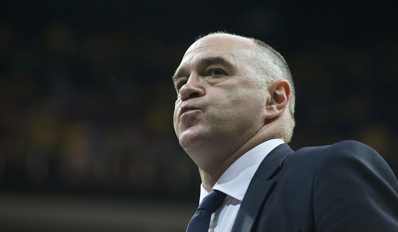 El entrenador del Real Madrid, Pablo Laso.