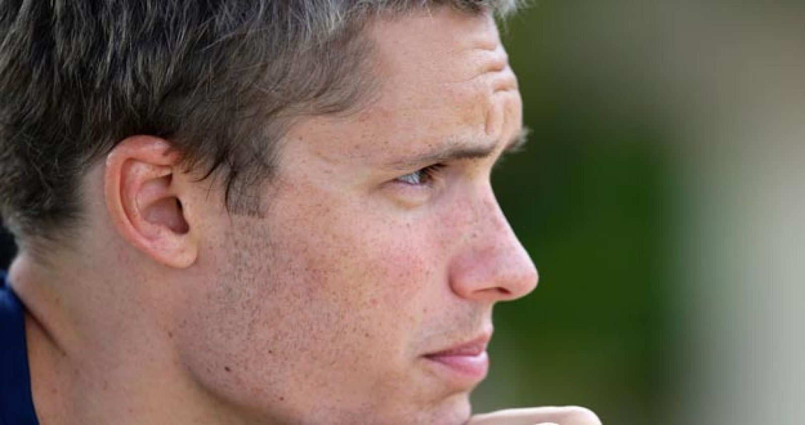 Un nadador compite enfermo de cáncer