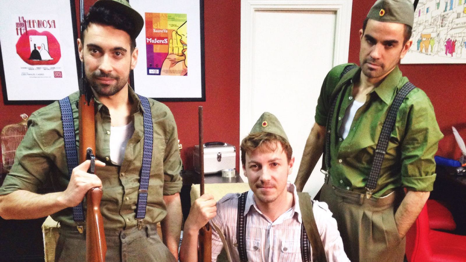 Imagen de los ensayos de 'Goodbye España'.