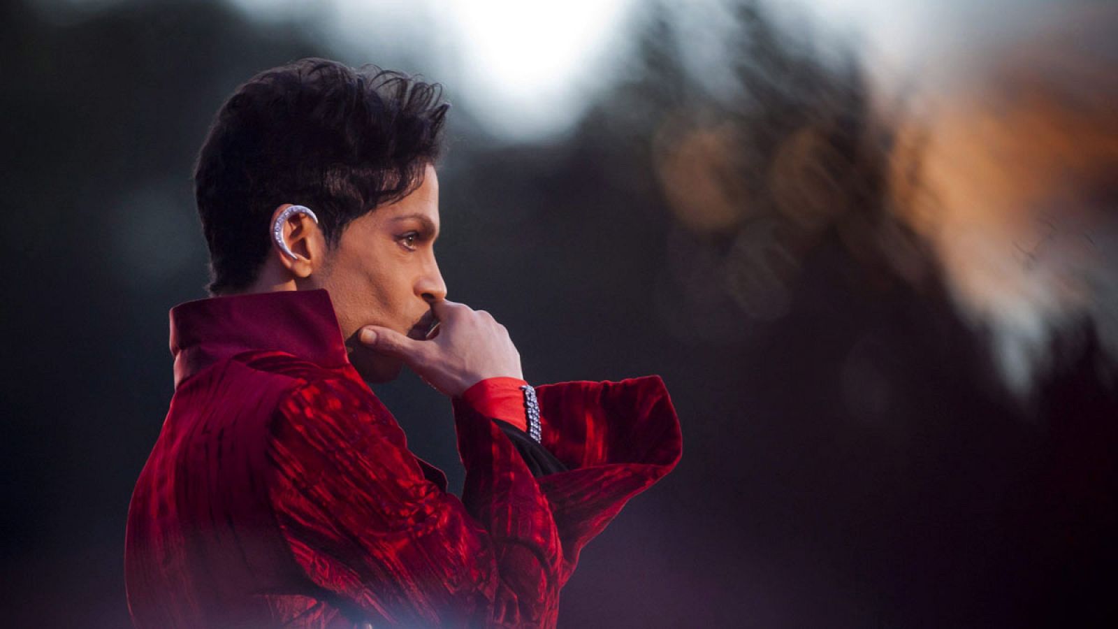 Prince en un concierto en Budapest en 2011.