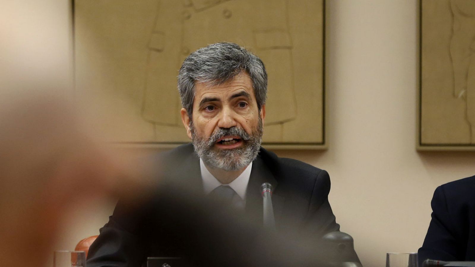 El presidente del Consejo General del Poder Judicial, Carlos Lesmes