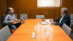 Podemos e IU constatan que hay "puntos importantes" que les separan y trabajarán para "acercar posturas"