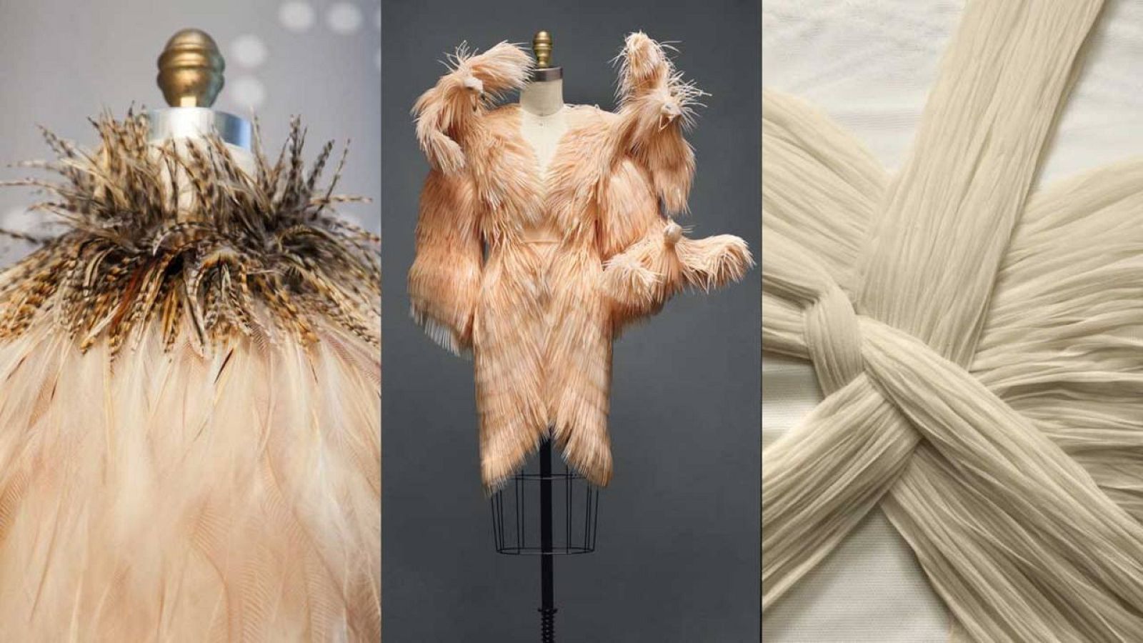 Piezas expuestas en 'Manus x Machina'. @MET