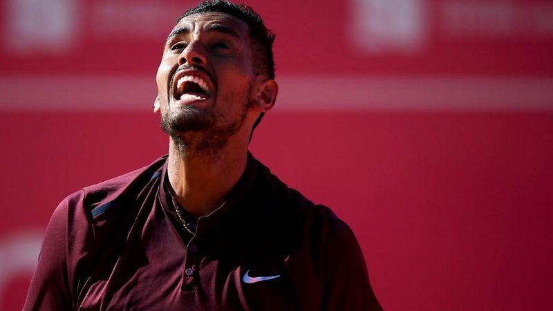 Kyrgios y su relación con el Atlético en el Mutua Madrid Open