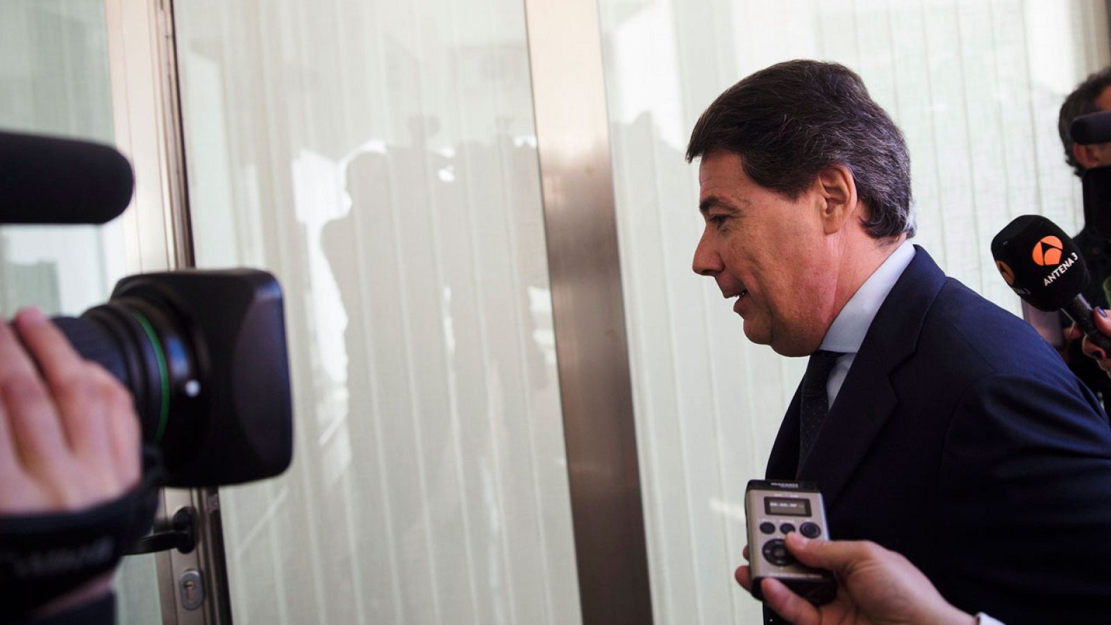El expresidente de Madrid Ignacio González al llegar al juzgado para declarar como imputado