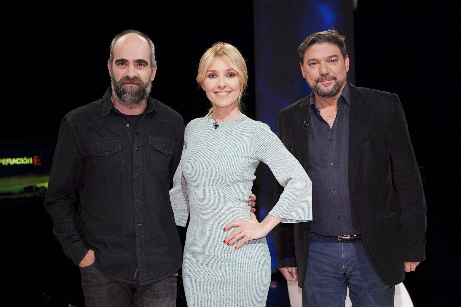 Luis Tosar, Cayetana Guillén Cuervo y Antonio Onetti