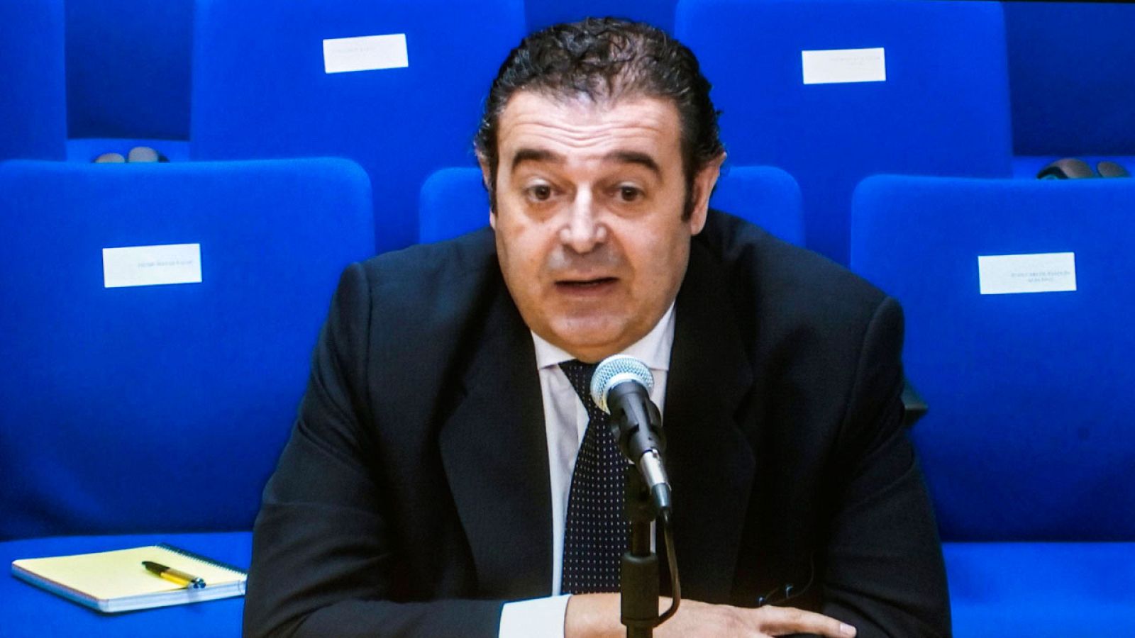 El exconseller valenciano Gerardo Camps en su declaración como testigo en el caso Nóos
