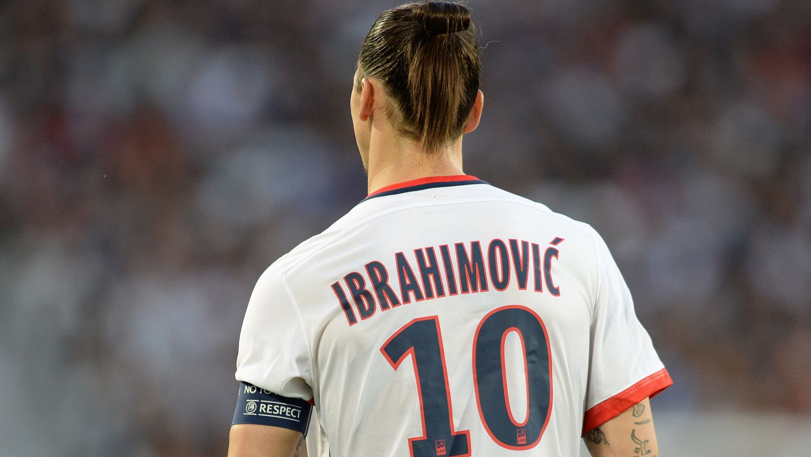 Imagen de archivo de Zlatan Ibrahimovic con el PSG