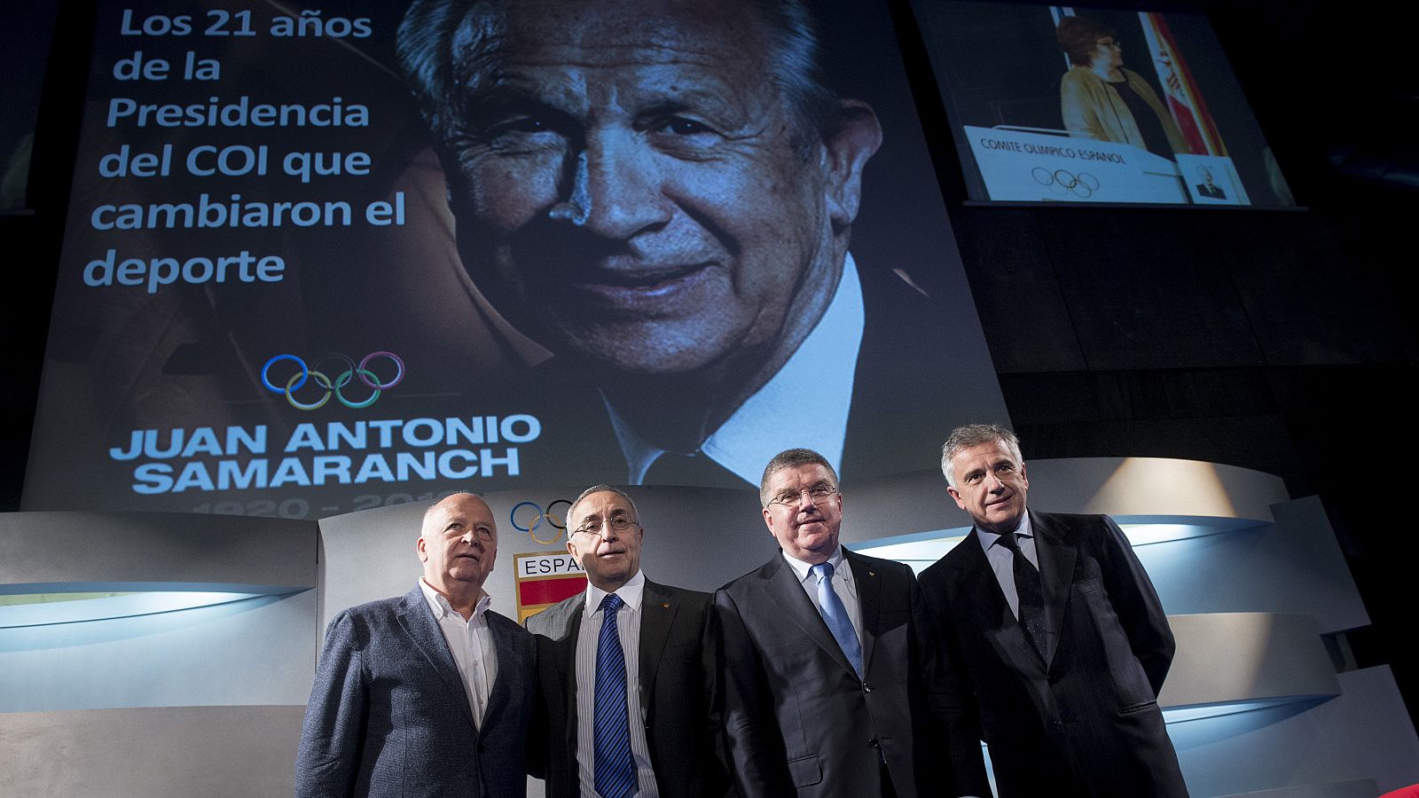 Presentación del libro "Presidente Samaranch, los 21 años de la presidencia que cambiaron el deporte"