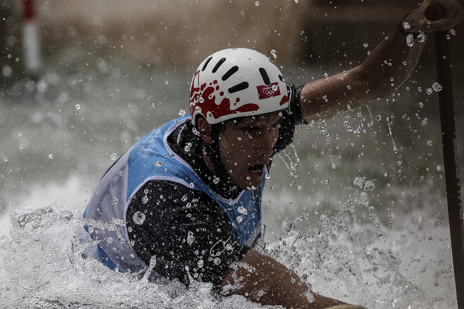 El atleta de España Ander Elosegi.