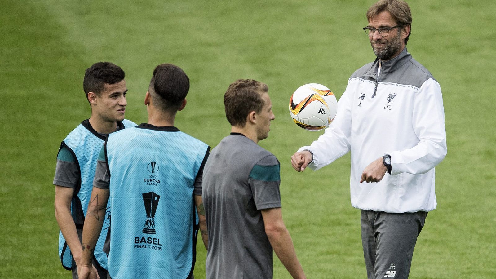 Entrenamiento del Liverpool