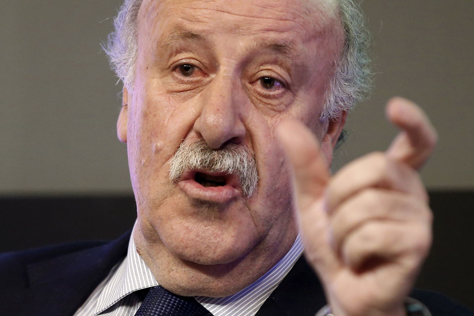 El seleccionador nacional Vicente del Bosque.