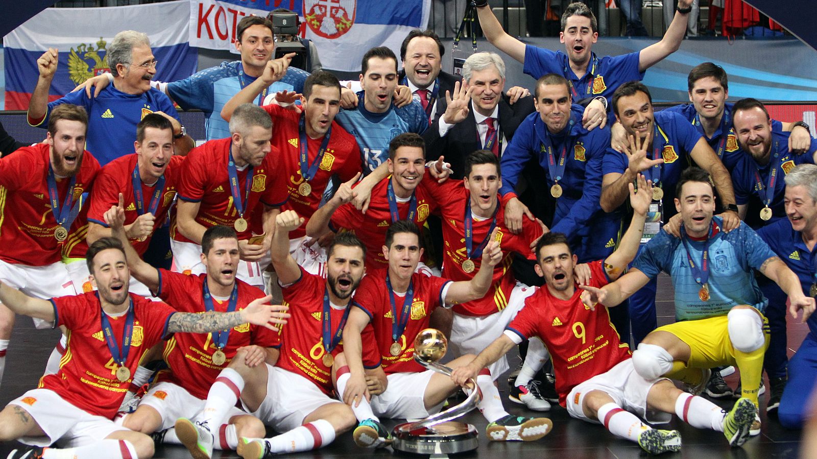 La selección española es campeona de Europa