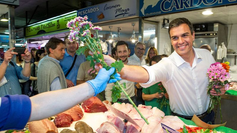 Pedro Sánchez: "Quien vota a Iglesias está votando contra el PSOE"