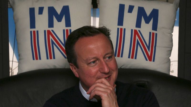 Cameron, todo o nada a la mano del 'brexit'