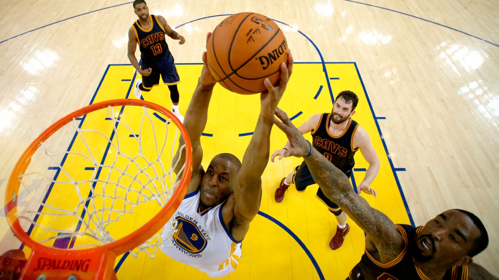 El jugador de los Golden State Warrior, Andre Iguodala