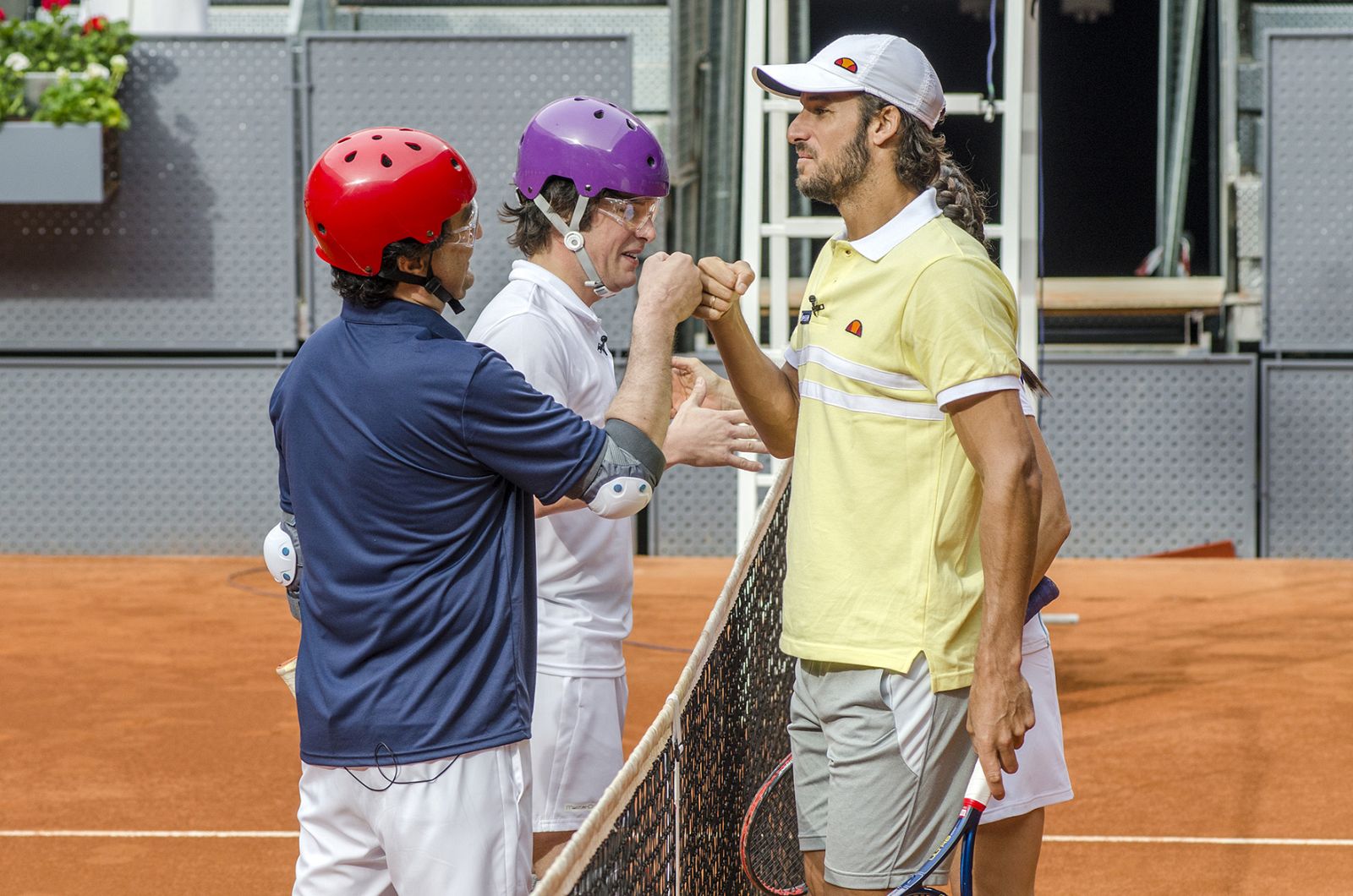 Los aspirantes han cocinado en la Caja Mágica de Madrid para tenistas como Feliciano López