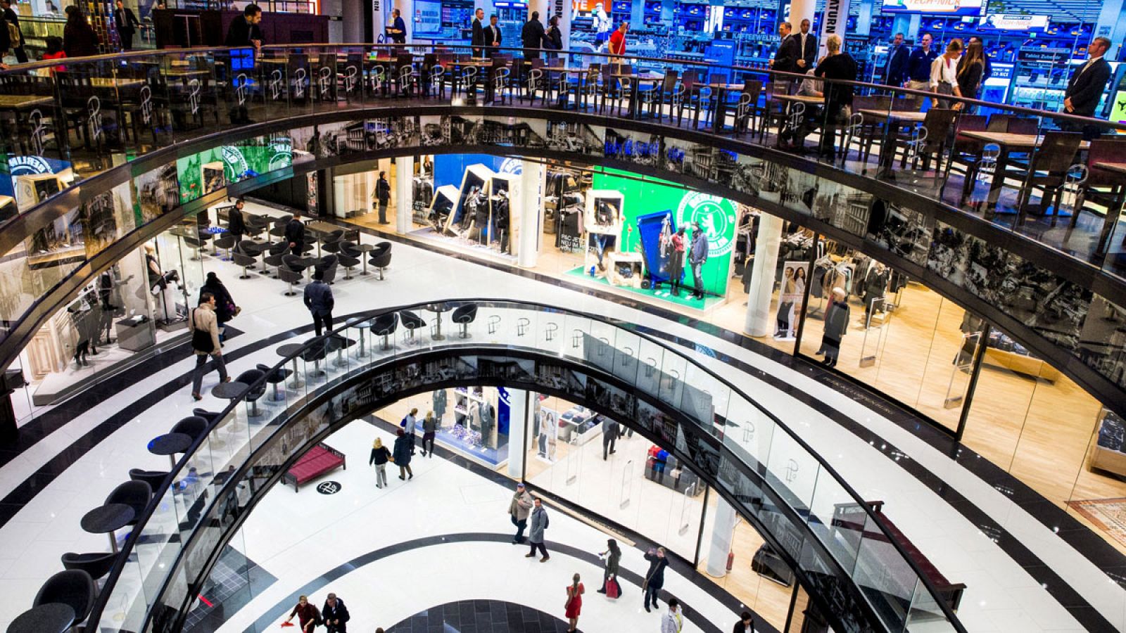Imagen de archivo un centro comercial de Berlín