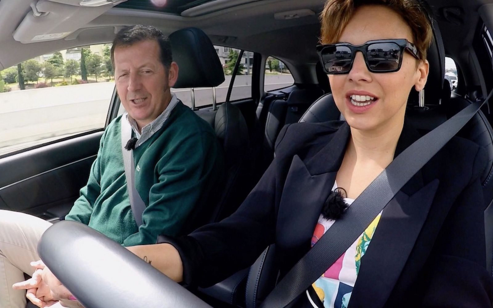 Chenoa, en el coche, en 'Seguridad vital'