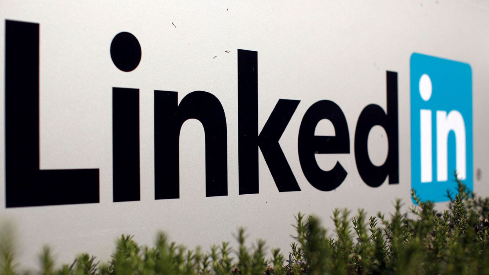 Logotipo de Linkedin en una imagen de archivo.