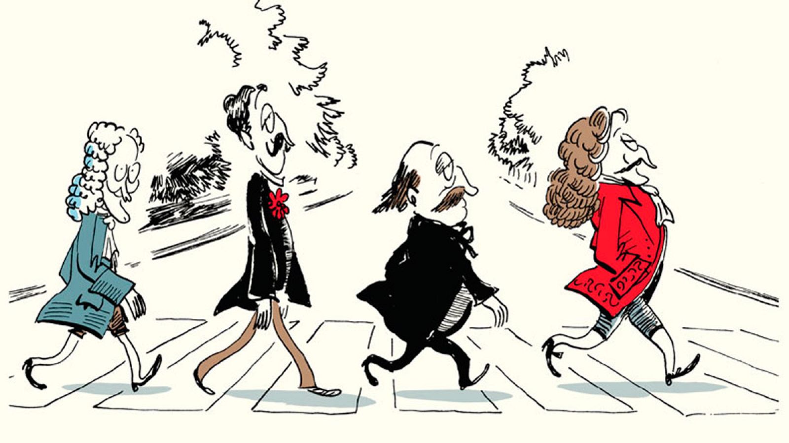 Fragmento de la portada de 'La comedia literaria'