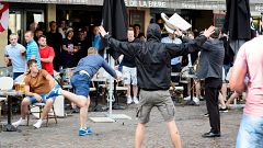 La policía francesa detiene a cuatro hinchas rusos en Lille