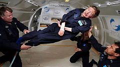 Stephen Hawking, rey de un espacio infinito en su silla de ruedas