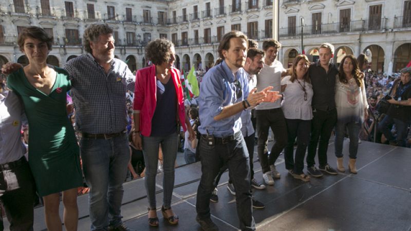 Iglesias: "De azul o naranja, las políticas del programa 'Lo que diga Berlín' nos llevan al desastre"